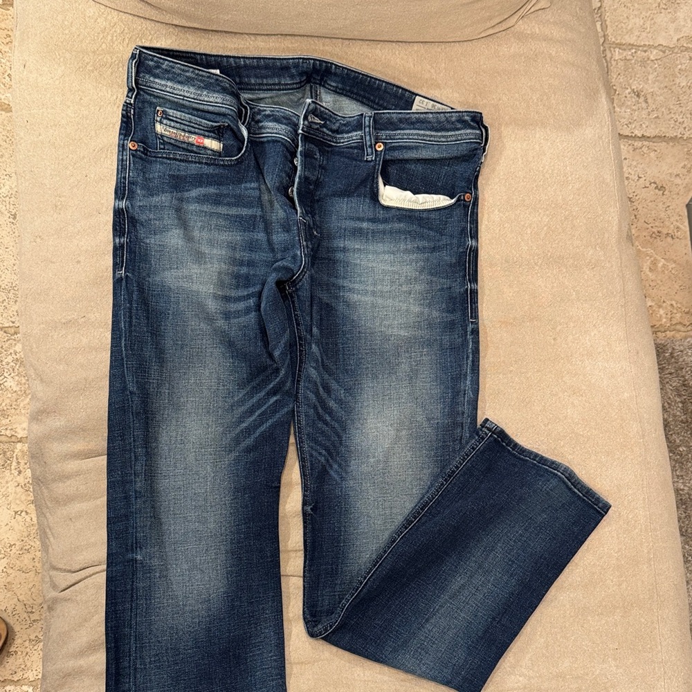 Diesel Dark Blue Slim Jeans